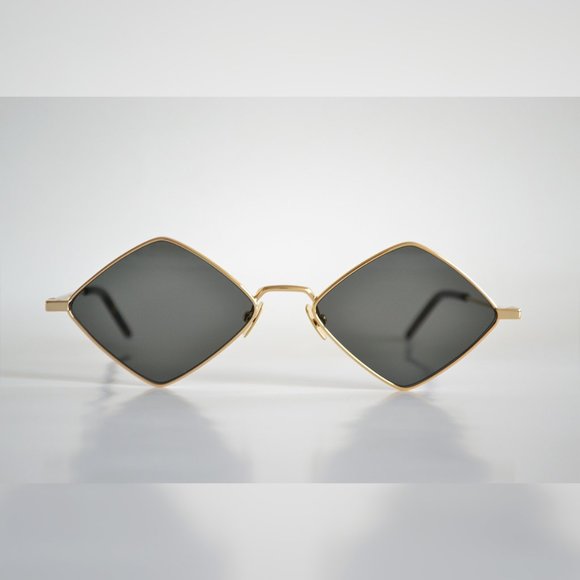 NEW Saint Laurent Sl 302 LISA GOLD/Grey 004 - Picture 3 of 9